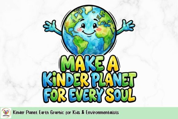 Bringing Warmth to Eco-Design: The Kinder Planet Earth Graphic