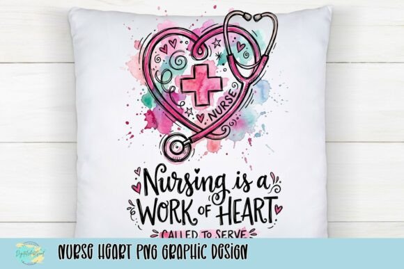 Celebrate Nursing Dedication with This Heartfelt PNG Graphic