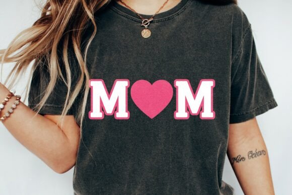 MOM Heart Outline Graphic Png: A Design Asset for Every Creator