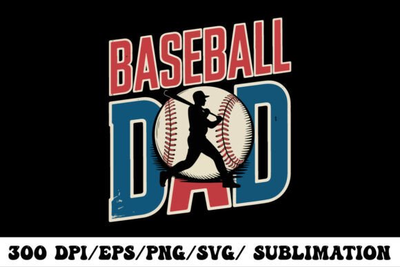 Proud Sports Father Graphic Tee: A Vintage Design for Baseball Dads