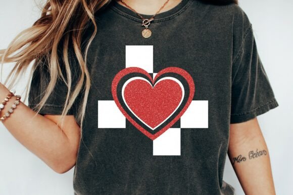 Red Glitter Heart Graphic Png: Adding Sparkle to Your Designs